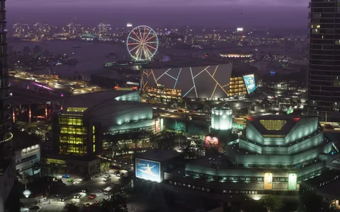 Official GTA VI Leonida artwork used on the GTA 5 map vs GTA 6 map guide
