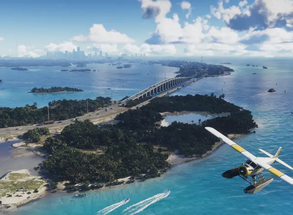 GTA VI Florida Keys artwork