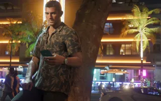 Official GTA VI Vice City artwork used for the GTA 6 characters hub
