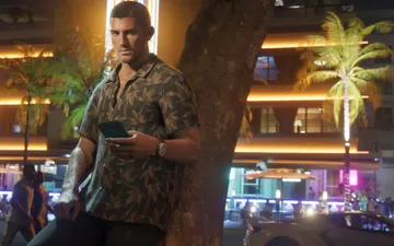 Official GTA VI Vice City artwork used for the GTA 6 characters hub