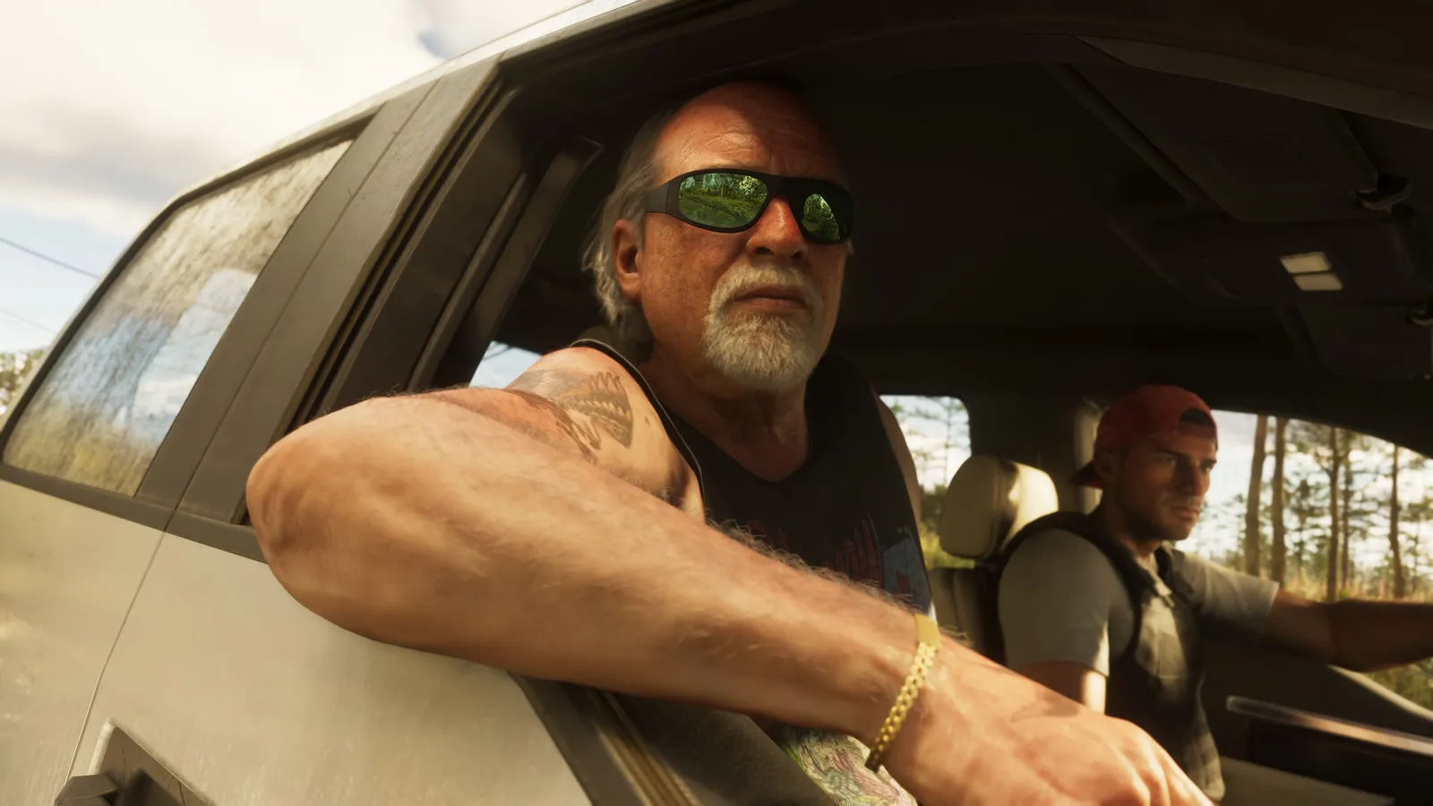Official GTA VI artwork used on the Brian Heder - GTA VI character page