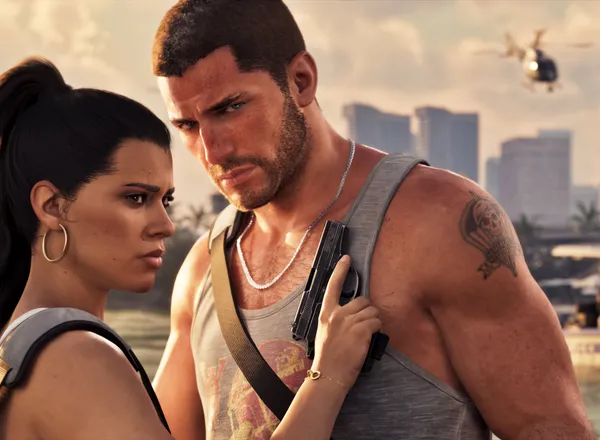 GTA VI lead characters artwork