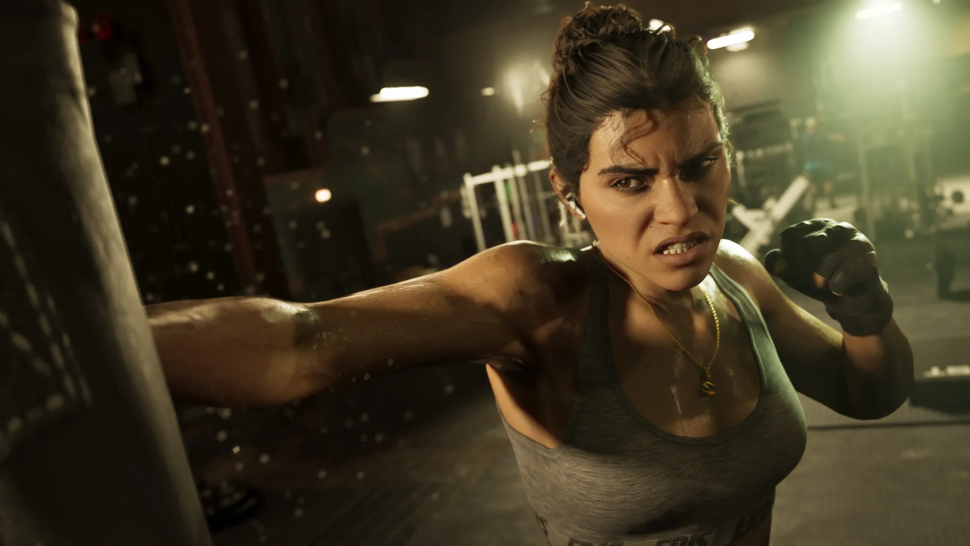 Lucia Caminos in an official Rockstar Games GTA VI screenshot