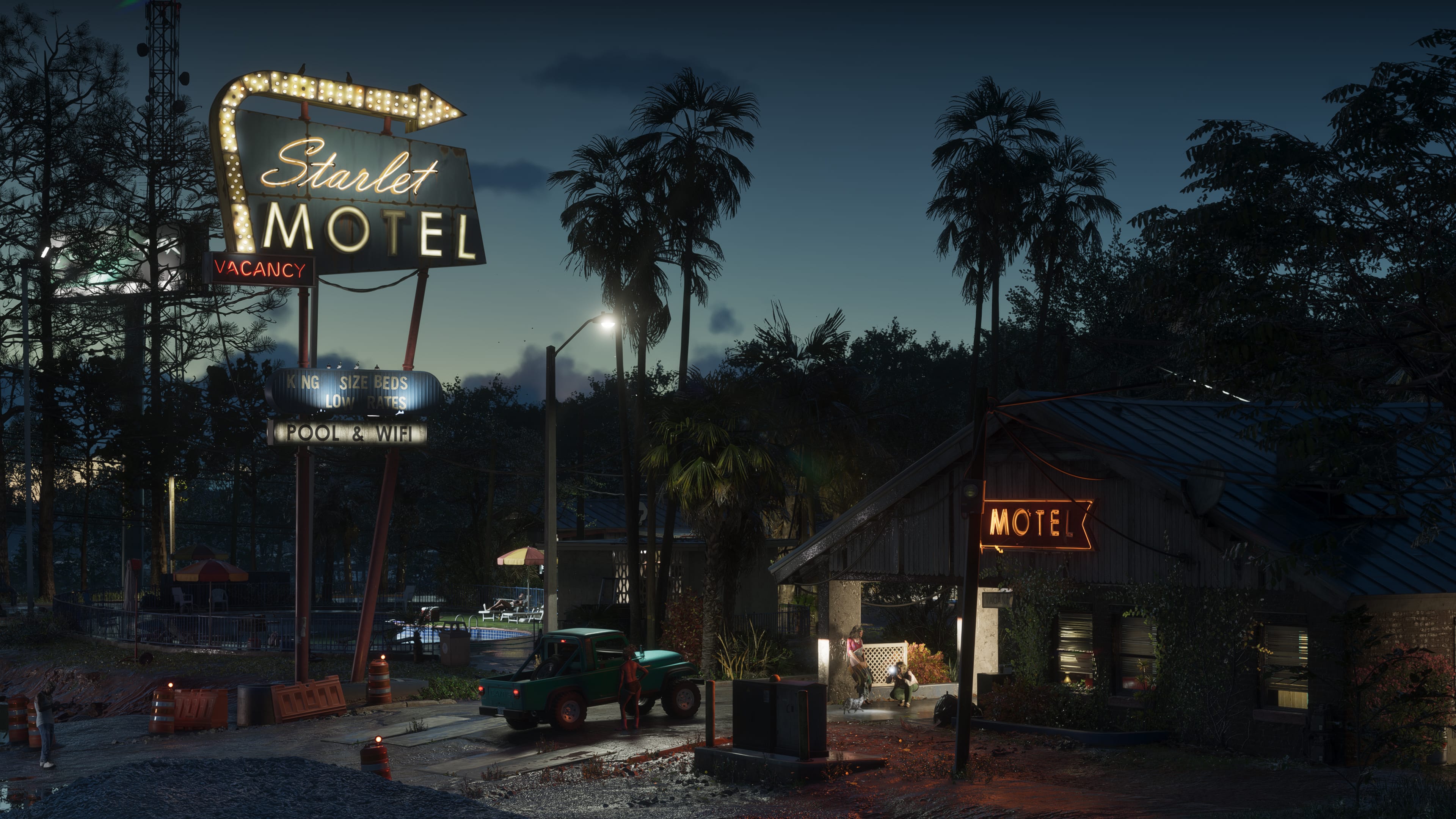 Official GTA VI Leonida montage artwork used for the confirmed features checklist