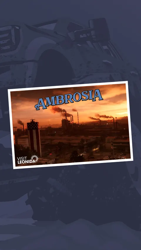 Ambrosia Postcard — official GTA VI artwork