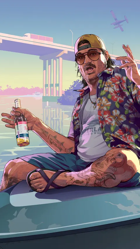 Cal Hampton — official GTA VI artwork