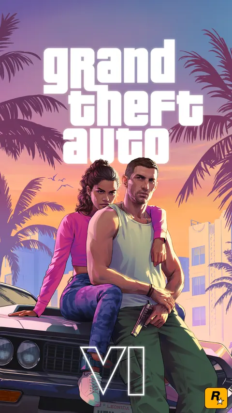 Jason and Lucia 01 (With Logos) — official GTA VI artwork