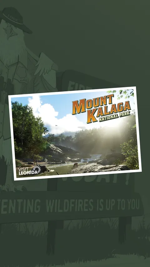 Mount Kalaga National Park Postcard — official GTA VI artwork
