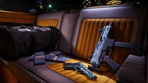 Vintage Vice City Weapon Pattern — official GTA VI screenshot